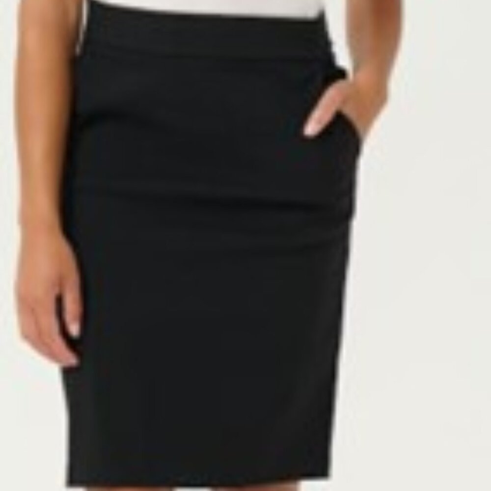NWT CULTURE Elegant Black Pencil Skirt size 36